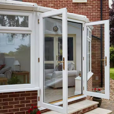 Puerta giratoria de aluminio de anodizador de metal de larga duración