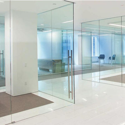 Profile de aluminio de trabajo pesado divisores de vidrio correderos de habitación con diseño moderno