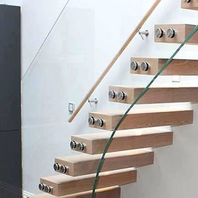 Tornillos de montaje separadores de acero inoxidable, sujetadores de panel, herrajes para escaleras exteriores y balcones
