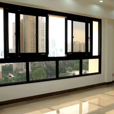 Ventanas corredizas de aluminio con cristal aislado