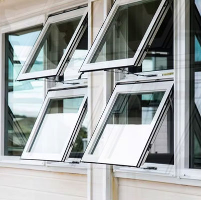 Cuadro de aluminio de alta seguridad con ventana inclinada y giratoria con un solo mirador