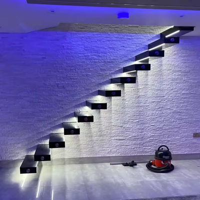 Escalera flotante de diseño moderno SZG Escalera flotante de madera personalizada