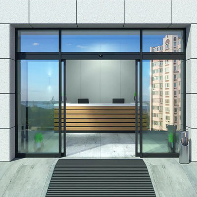Puertas de vidrio de aluminio templado aislado personalizado con perfil de trabajo pesado