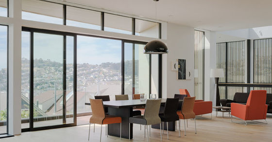 Puertas correderas de vidrio aislado de aluminio fácil de instalar Puertas correderas de patio personalizadas