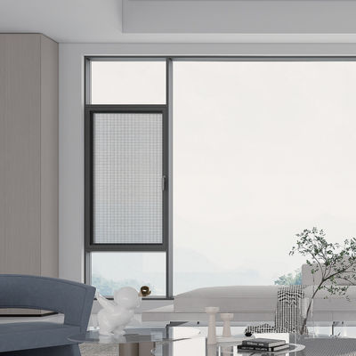 Seguridad Vidrio laminado Casamento de aluminio Ventanas Resistencia al mantenimiento