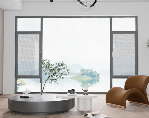 Ventana de cascada de apertura exterior para residencias personalizadas Instalación fácil