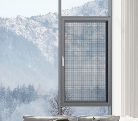 Ventana de cascada de apertura exterior para residencias personalizadas Instalación fácil