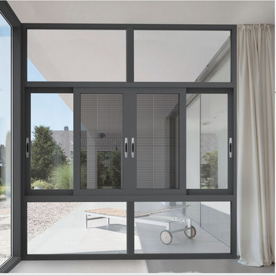 Ventanas deslizantes horizontales de aluminio personalizadas Eficiencia energética