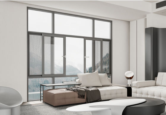 Ventana corredera de fabricación de aluminio SZG para máxima ventilación y ambiente fresco
