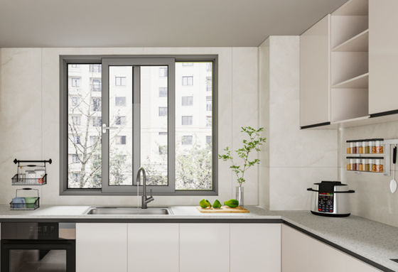 Ventana corredera de fabricación de aluminio SZG para máxima ventilación y ambiente fresco