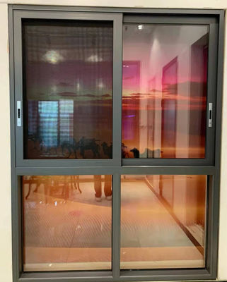 Ventanas corredizas de aluminio comerciales personalizadas para protección contra insectos