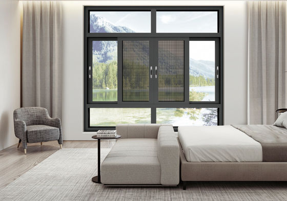 SZG Aluminio Deslizante Ventanas de tormenta Personalizables y resistentes a los insectos