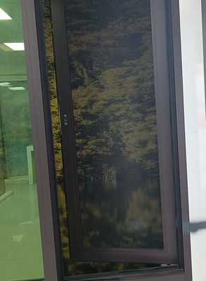 Ventanas giratorias de aluminio de moda anodizadas y acabadas de apertura hacia el exterior
