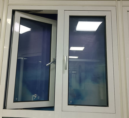 Vidrio laminado de ventana giratoria de perfil de aluminio para uso residencial