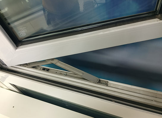 Vidrio laminado de ventana giratoria de perfil de aluminio para uso residencial