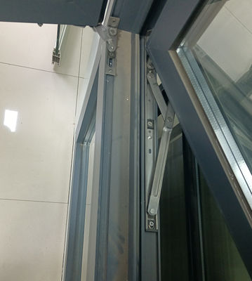 Pólvora de ventana de salpicadura de grano de arena personalizada recubierta y funcionamiento suave