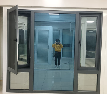 Ventanas de aluminio anodizadas y acabadas