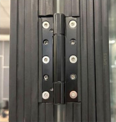 Puertas de vidrio plegables de trabajo pesado fácil instalación y funcionamiento sin problemas