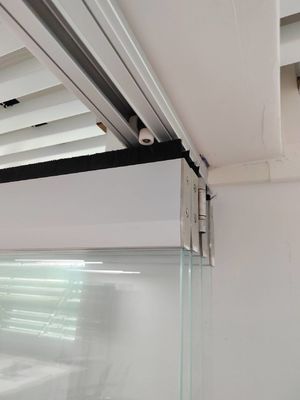 Puertas plegables deslizantes de aluminio con rotura térmica