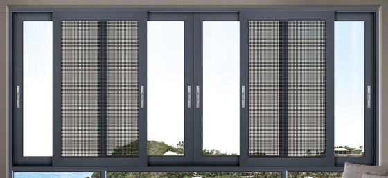 Reemplazo de ventanas deslizantes de aluminio personalizable con laminado templado