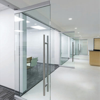 Profile de aluminio de trabajo pesado divisores de vidrio correderos de habitación con diseño moderno