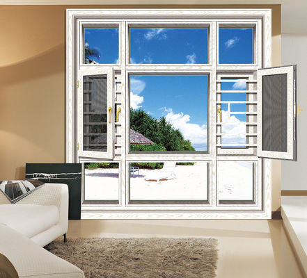 Protector solar ajustable de aluminio inclinación y vuelta de las ventanas resistente a la intemperie