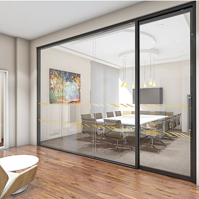 Protección de la privacidad Las particiones de vidrio comercial personalizables con diseño moderno