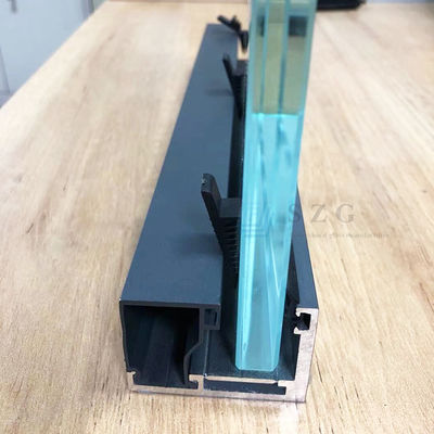 Fácil instalación Pared de cristal aislamiento acústico Pared de oficina