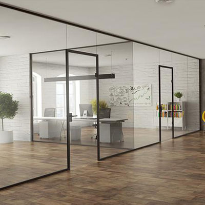 Pared de vidrio flexible de pared de aluminio