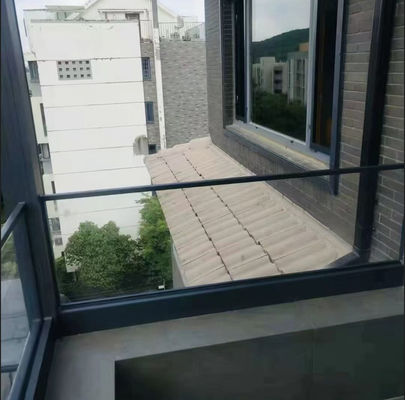 SZG Barandillas de aluminio y vidrio flexibles fácil de instalar personalizable