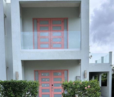 SZG U Canal sin marco Barandillas de balcón de vidrio de 12 mm Edificios residenciales