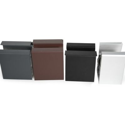 Barandillas modernas de vidrio sin marco con vidrio templado de 12-20 mm para uso exterior