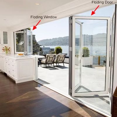 Control de temperatura aislamiento acústico Ventanas con espesor de vidrio personalizable Aluminio-acero inoxidable-vidrio