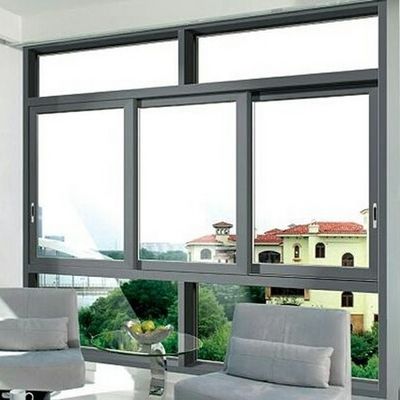 Ventanas de aluminio de ruptura térmica con hardware de acero inoxidable para construcción