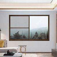 Ventanas de aluminio de ruptura térmica con hardware de acero inoxidable para construcción