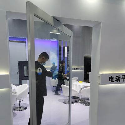 Cuadro de aleación de aluminio de lujo de diseño laminado de vidrio templado puerta de entrada con perno en tamaños personalizados para tipo de vidrio simple y doble