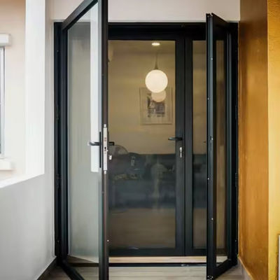 Puertas giratorias de aluminio recubiertas en polvo cerraduras y cerraduras llaves apertura manual/automática para equipos de construcción