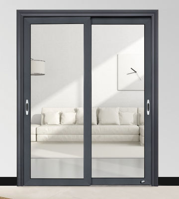 Puerta corredera de aluminio de apartamento o residencial con función de prevención de humos de aceite de diseño moderno