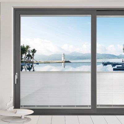 Puerta corredera de aluminio de apartamento o residencial con función de prevención de humos de aceite de diseño moderno