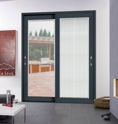 Performance Firm Durable Large puerta corredera de vidrio para una larga vida útil de 50 años