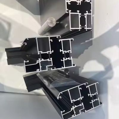 Ventanas de doble doble a prueba de huracanes comerciales con sello de ventana de banda de goma EDPM y hardware