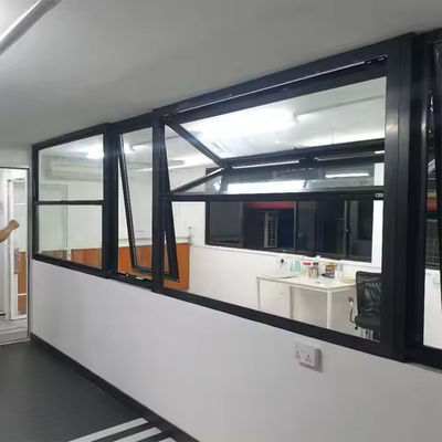 Ventana de aluminio plegable de aislamiento térmico para aislamiento acústico e insonorizante