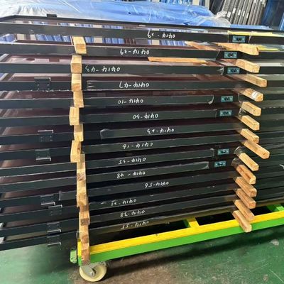 Puerta de vidrio transparente de doble acristalamiento de trabajo pesado aislada térmicamente Puerta doble plegable