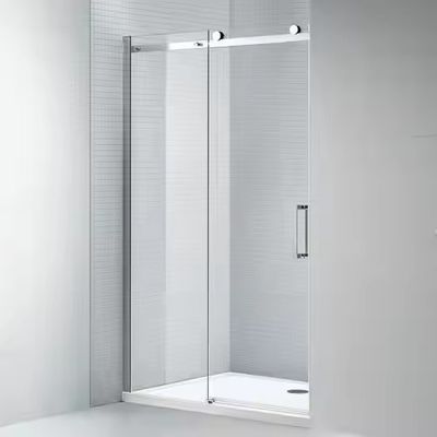 Unidades de ducha impermeable Cabina de ducha 6 mm 8 mm Puerta de vidrio Tamaño estándar Sala de ducha
