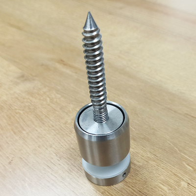 Acero inoxidable ajustable 304 316 Montaje de pared estándar para escaleras de balcón Barandillas de vidrio