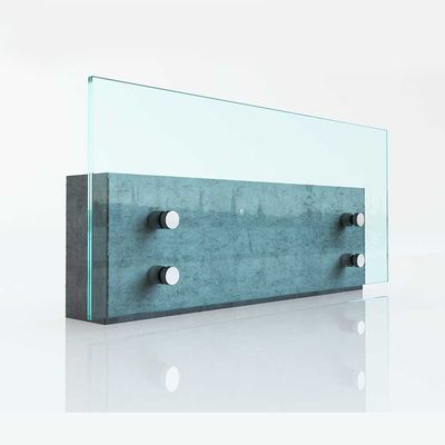 Tornillos de montaje separadores de acero inoxidable, sujetadores de panel, herrajes para escaleras exteriores y balcones