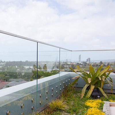 304 316 Acero inoxidable de vidrio para fijar pernos de fijación de pernos y sistema de barandillas