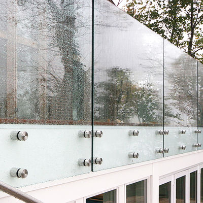 304 316 Acero inoxidable de vidrio para fijar pernos de fijación de pernos y sistema de barandillas