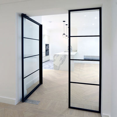 Puerta y ventana de aleación de aluminio de aislamiento acústico e impermeable con espesor de perfil de 1,4 mm a 3,0 mm