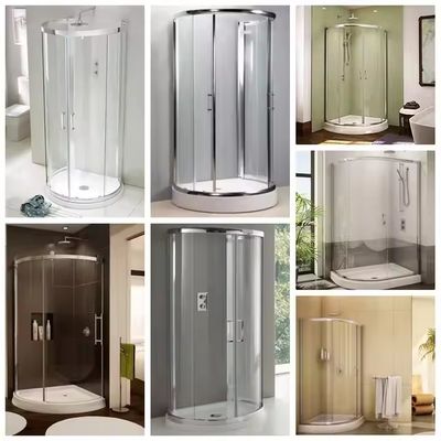 Puerta corredera de aluminio duradera con 50 años de vida útil y soporte en línea de 24 horas con acabado de oxidación